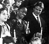 Barbara Hendricks et Bernard Kouchner &agrave; Dubrovnik, le 31 d&eacute;cembre 1991, en t&eacute;moignage de solidarit&eacute; avec la ville assi&eacute;g&eacute;e