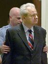 Slobodan Milosevic au Tribunal p&eacute;nal international de La Haye