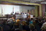La session historique du Sabor le 8&nbsp;octobre 1991 lorsqu'il proclama l'ind&eacute;pendance de la Croatie.